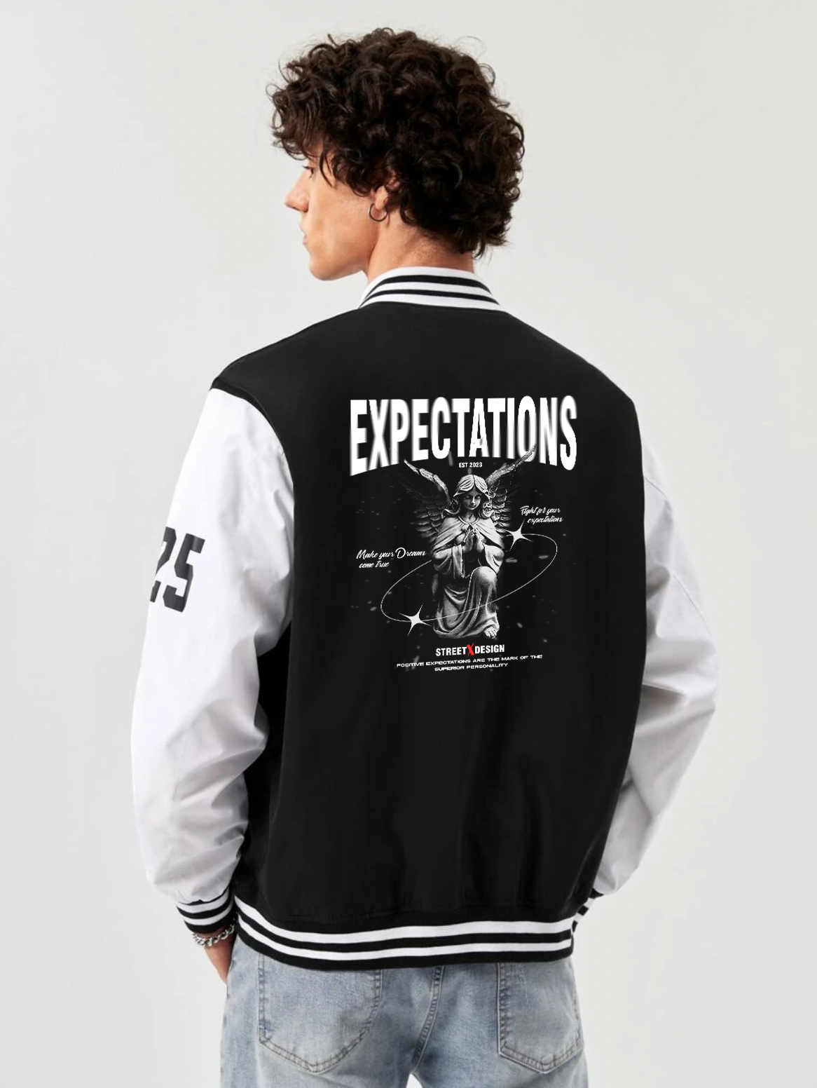 Alfaq Expectations varsity jacket